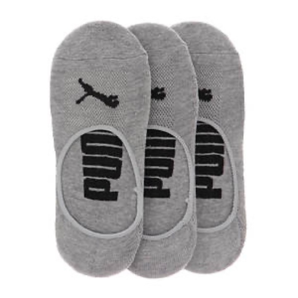 Puma Liner Socks 3 Pack Women’s Size 9-11